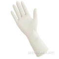 9インチ白いラテックス滅菌医療手袋媒体